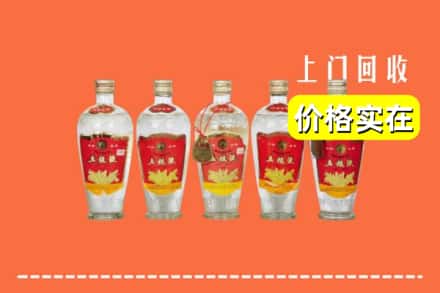 诚信求购:龙岩永定区高价回收老五粮液